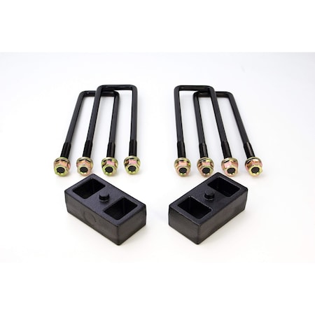 Readylift 2IN REAR BLOCK KIT USE W/FACTORY TOP OVERLOADS 11-19 CHEVY/GMC 2500/35 66-3122